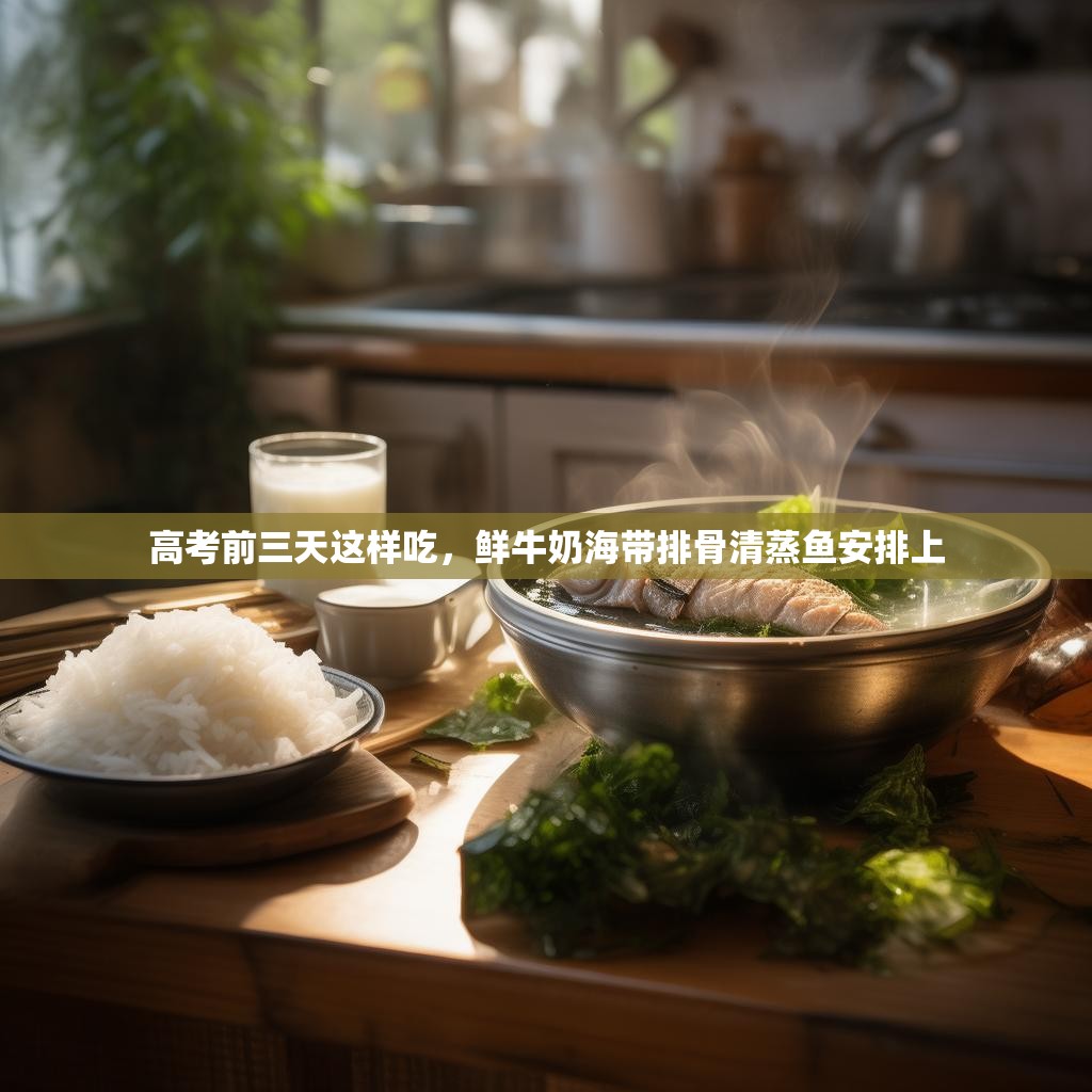 详细阅读:高考前三天这样吃,鲜牛奶海带排骨清蒸鱼安排上 高考前三天这样吃,鲜牛奶海带排骨清蒸鱼安排上