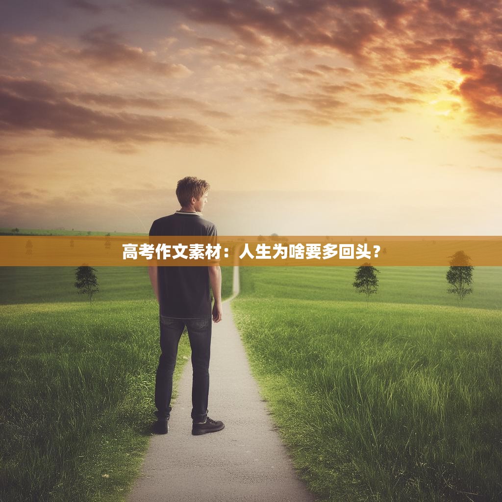 高考作文素材：人生为啥要多回头？