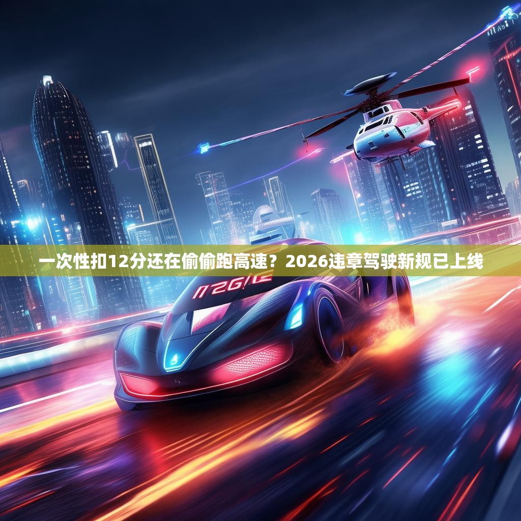 一次性扣12分还在偷偷跑高速？2026违章驾驶新规已上线